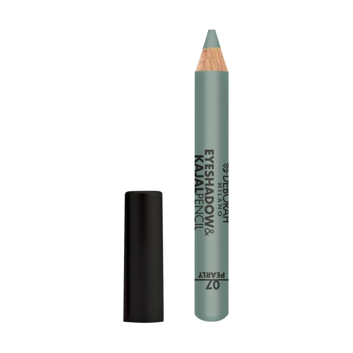 Тіні-олівець для повік Deborah Milano Eyeshadow &amp; Kajal Pencil 07 Green Finish Pearly, 2 г